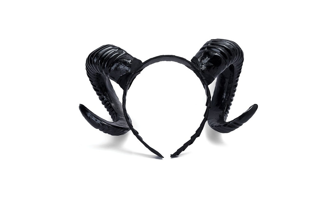 New horn antlers headband wide headband Christmas Halloween resurrection exaggerated headwear